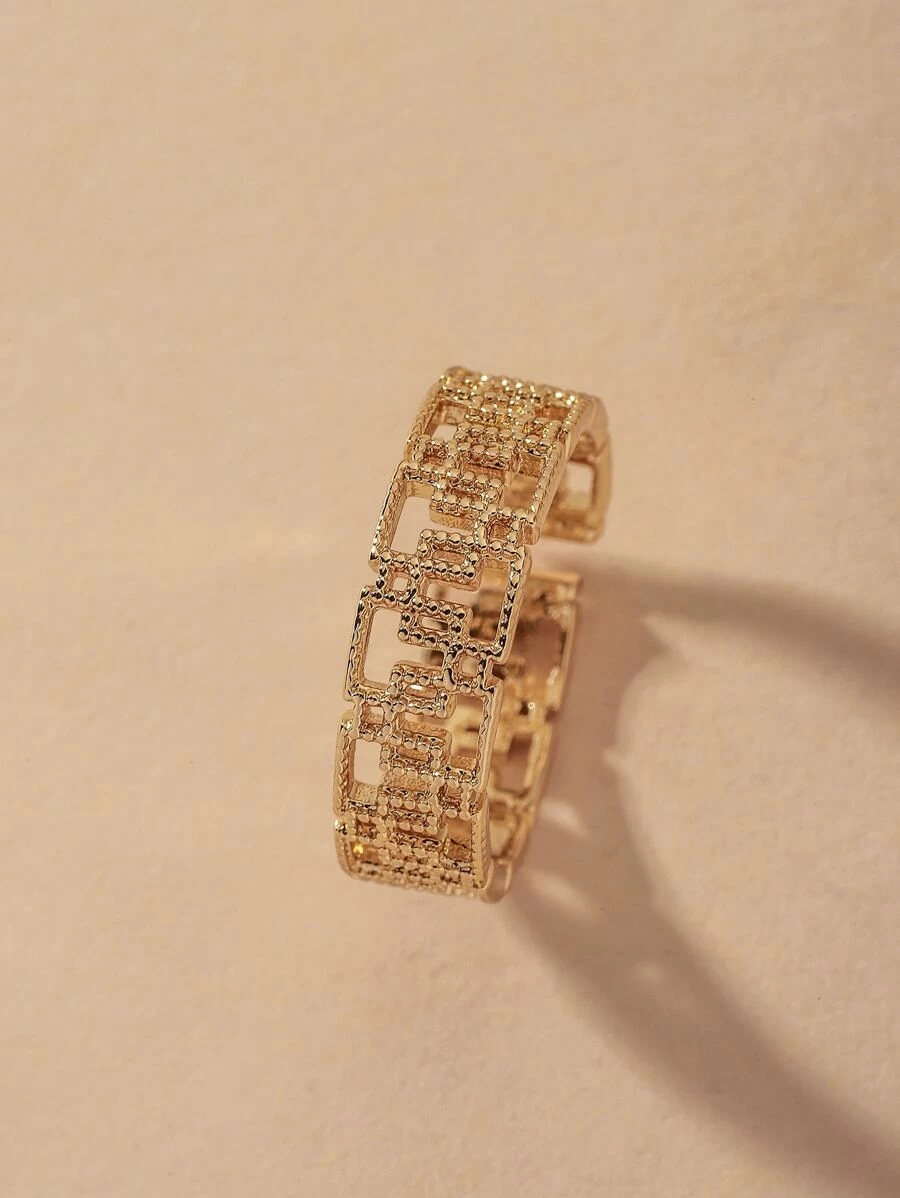 Pierścionek Gold Mosaic