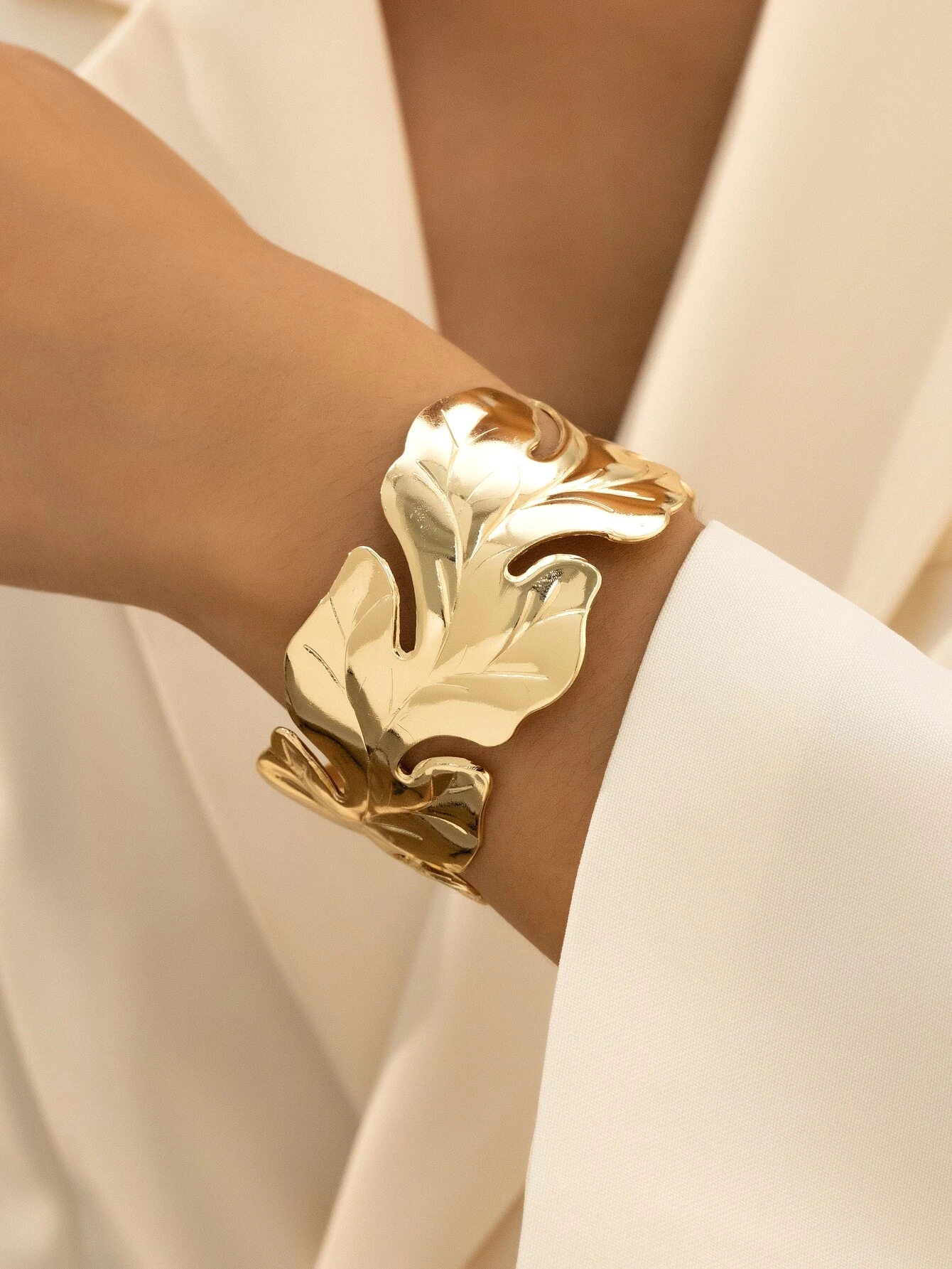 Bransoleta Golden Leaf