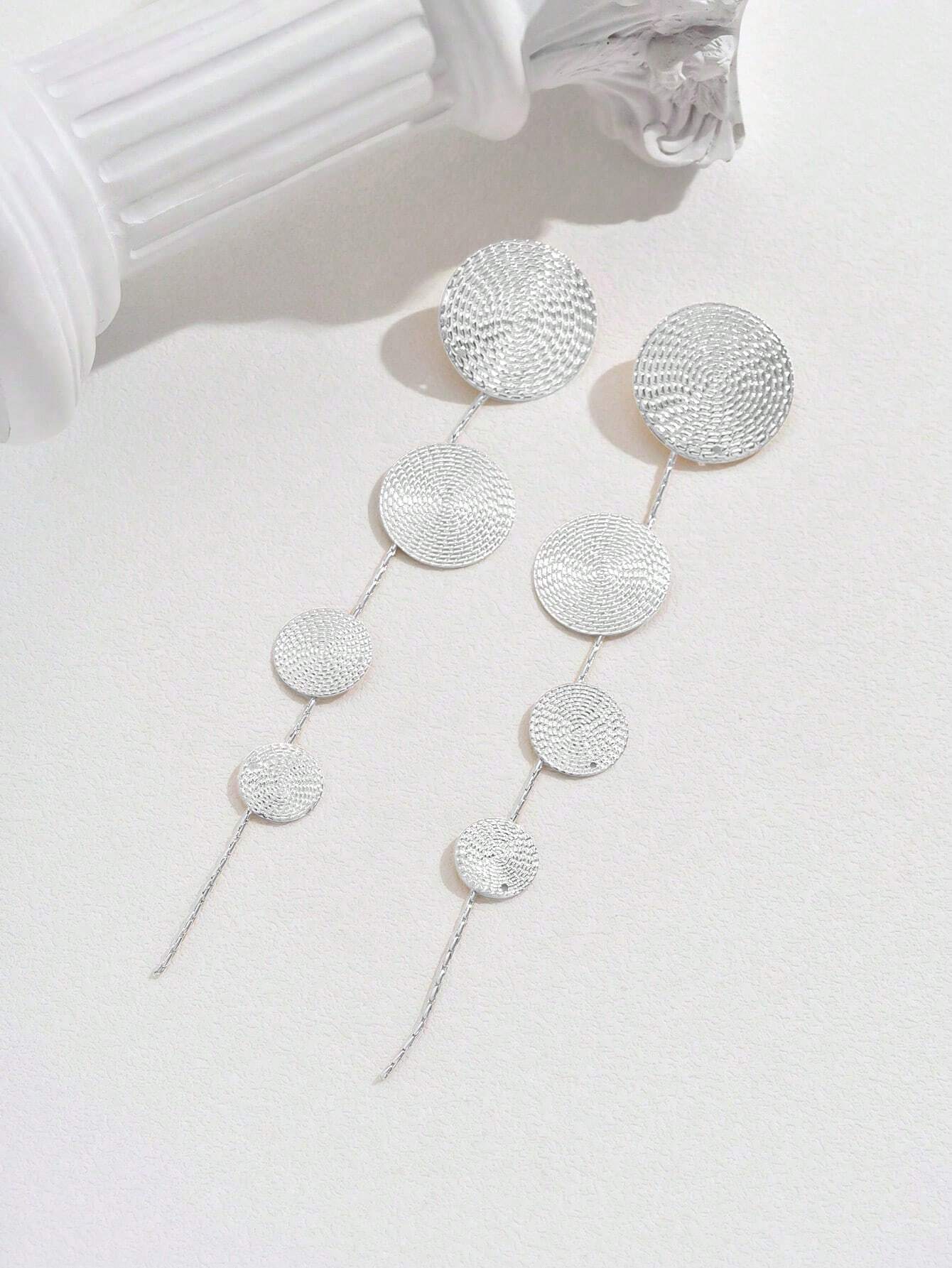 Kolczyki Silver Wheel