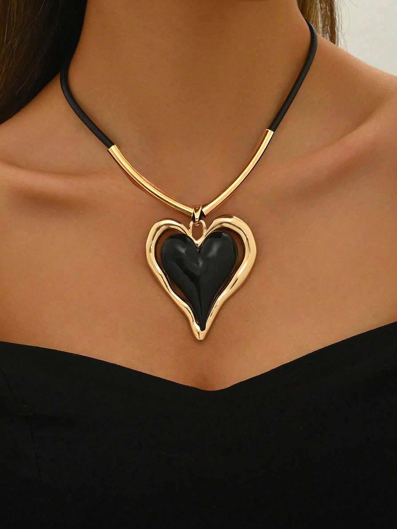 Naszyjnik Noir Heart